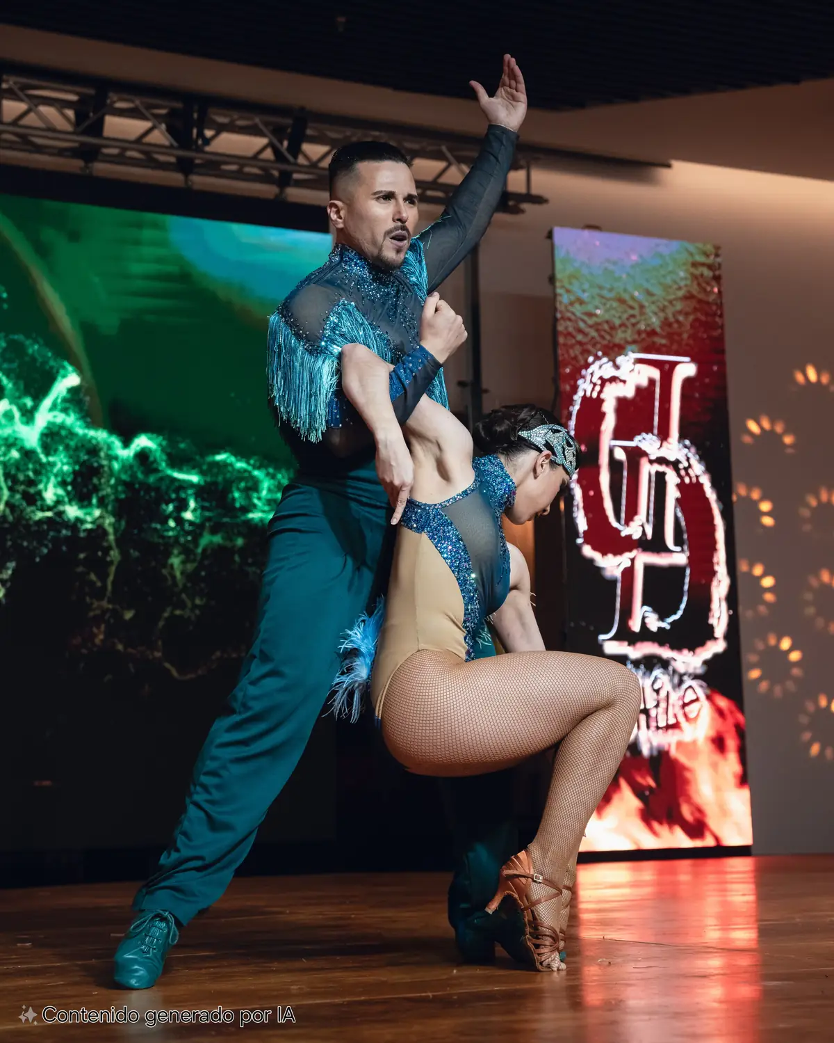 Clase de entrenamiento Acrodance